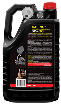 Penrite 10 Tenths Racing 5W-30 Engine Oil 5L - RACING5W30005