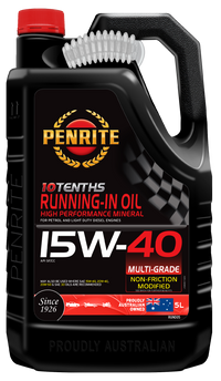 Penrite 10 Tenths Running-In 15W-40 Engine Oil 5L - RUN005
