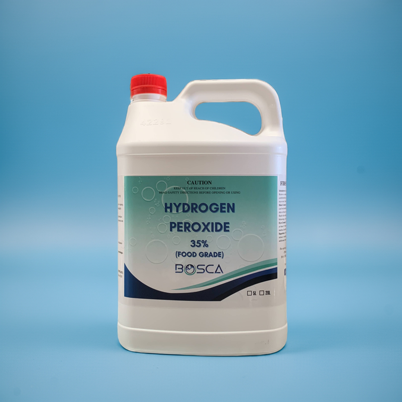 35 % Hydrogen Peroxide (H2O2) Food Grade 5L
