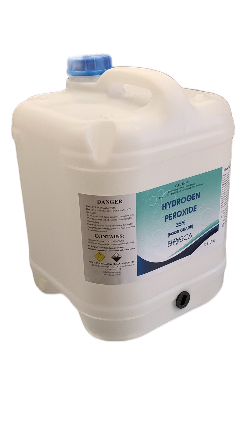 35 Percent Hydrogen Peroxide (H2O2) Food Grade 20L