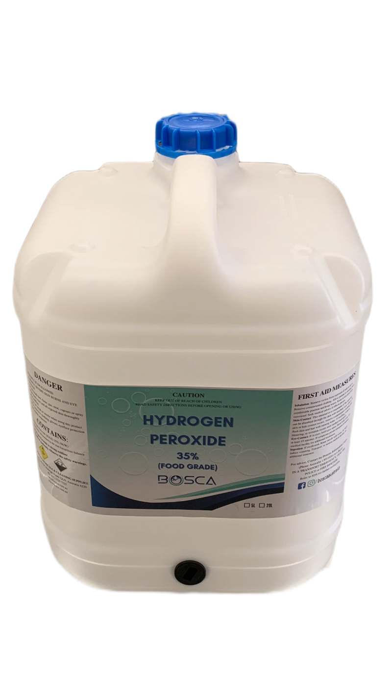 35% Hydrogen Peroxide Food Grade - Bosca Chemicals
