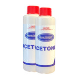 100% Pure Acetone 250ml Twin pack