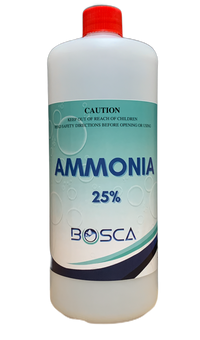 Clear Ammonia Solution 25% 1L
