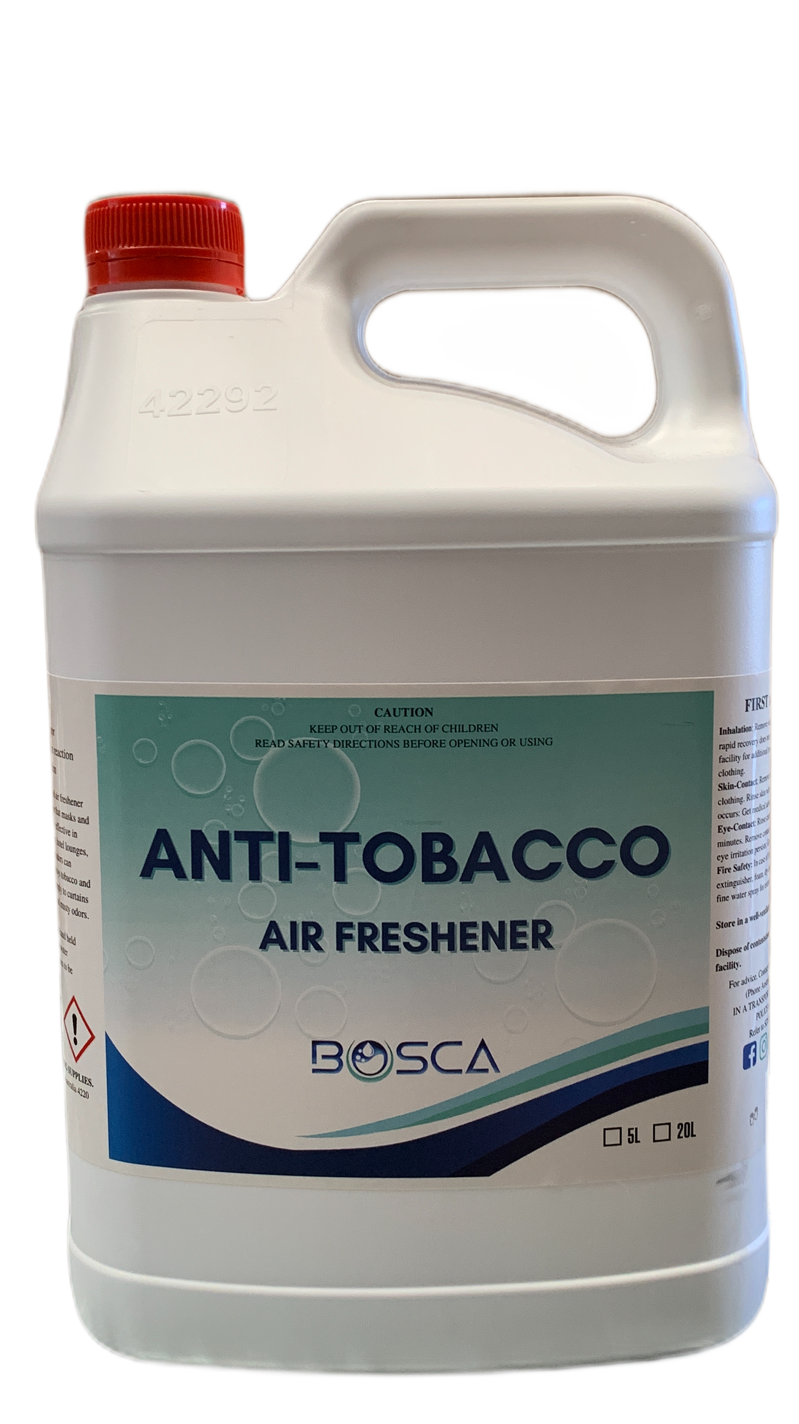 anti tobacco car air freshener Bosca Anti-Tobacco Car Freshener 5L