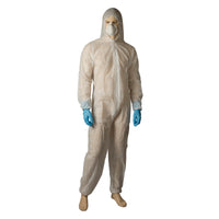 Bastion Disposable Polypropylene Coverall XXLarge (50 Pieces X 1Box)
