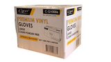 Capri Vinyl Powder free large clear gloves