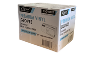 Capri Vinyl Powder free Extra Large Blue Gloves C-GV0017