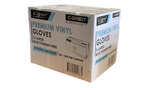 Capri Premium Vinyl Blue Gloves Powder Free X-Large 1000 Pcs (10 X 100pcs) C-GV0017