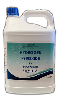  Food Grade Hydrogen Peroxide 9% - Bosca Chemicals