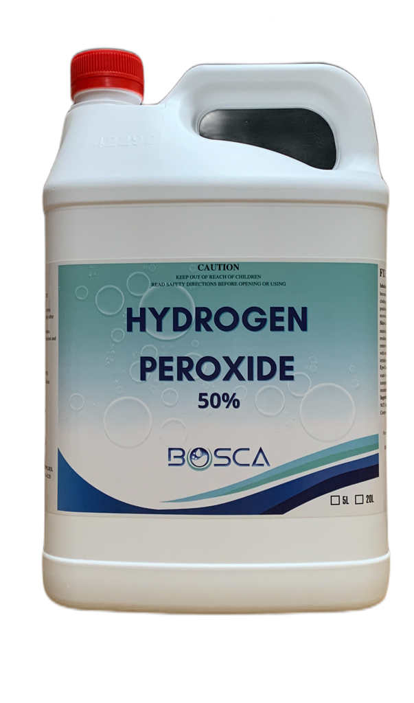 Hydrogen Peroxide 50%  Bosca Chemicals & Cleaning Supplies
