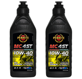 Penrite MC-4ST 10W-40 Full Synthetic 1L -MC4FULL10001 - Twin Pack - Bosca Chemicals