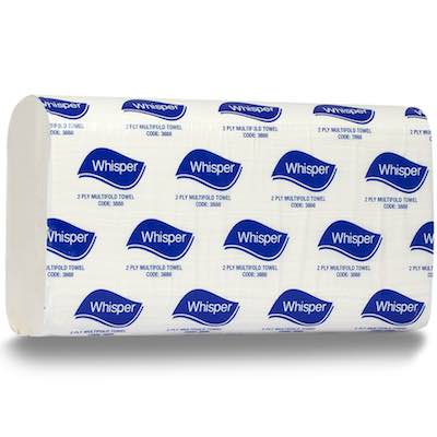 Whisper 3824 Superior Ultraslim Towel